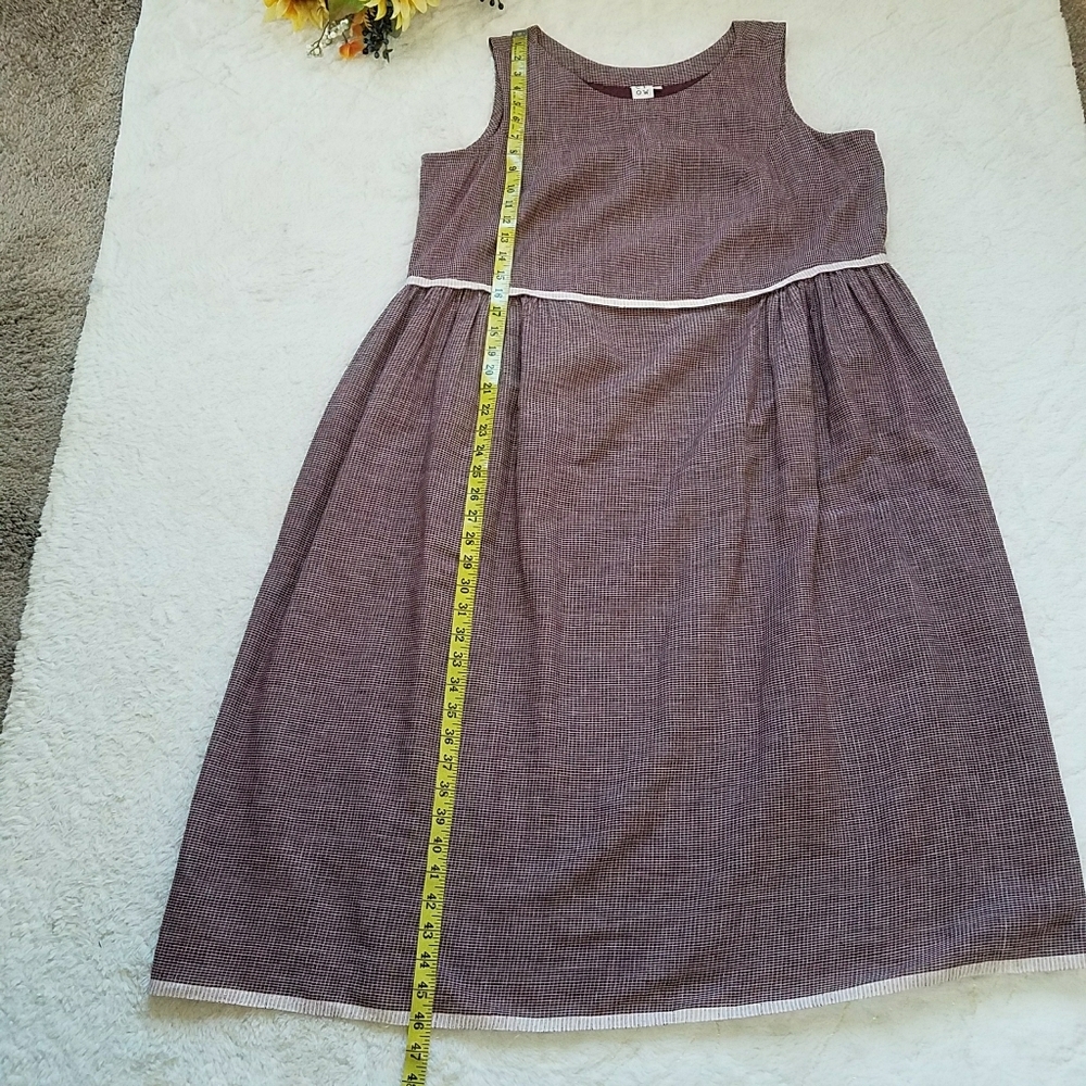 World of Crow Checkered Midi Dress - Picture 7 of 12